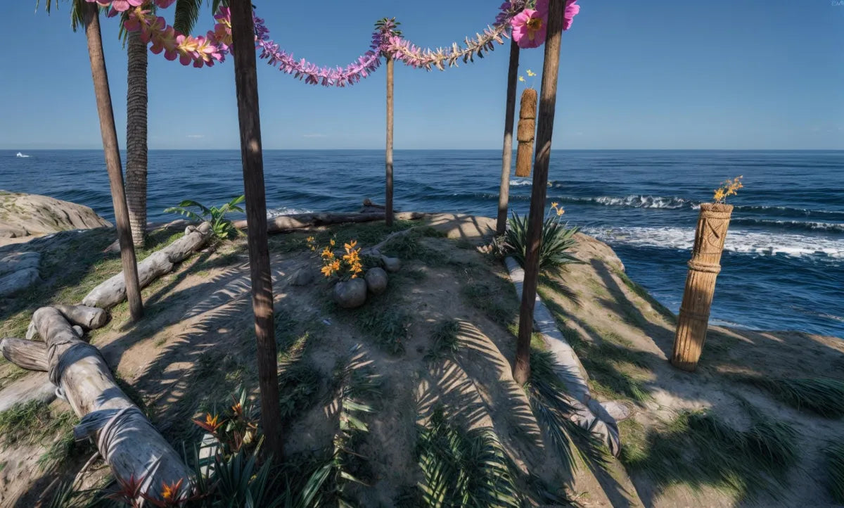 La Isla Vitoria ISLAND | Fivem Ready | MLO | Roleplay tropical beach altar