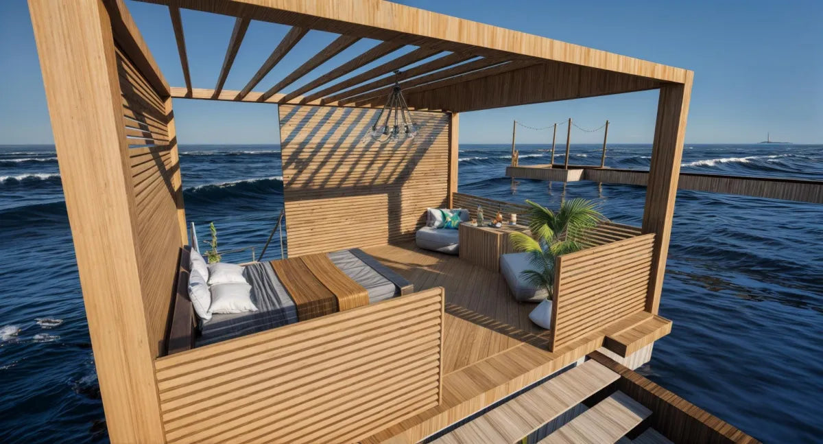La Isla Vitoria ISLAND | Fivem Ready | MLO | Roleplay wooden overwater bungalow