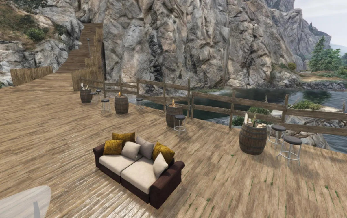 Lake Bar - Cafe | Fivem Ready | MLO | Roleplay