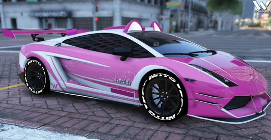 Lamborghini Hotgirl | Fivem Ready | Badged | Custom Livery
