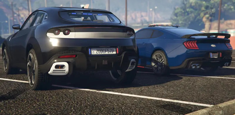 Leo Car Pack | Lore Friendly | TOS Compliant | Police Cars | two parked cars