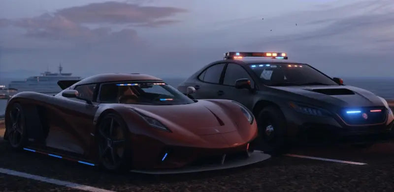 Leo Car Pack | Lore Friendly | TOS Compliant | Police Cars | red sports car police