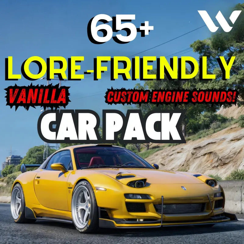 Lore Friendly Car Pack | Fivem Ready | Roleplay