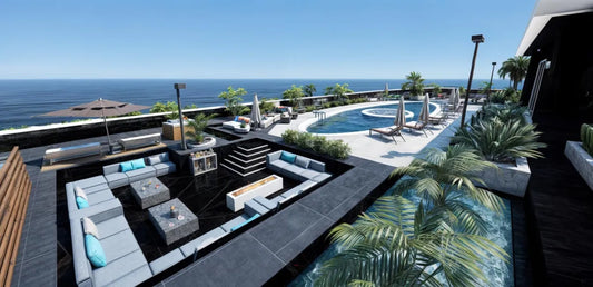 Mafia Mansion: Lighthouse V2 | Fivem Ready | MLO | Roleplay | Custom Map luxurious rooftop terrace