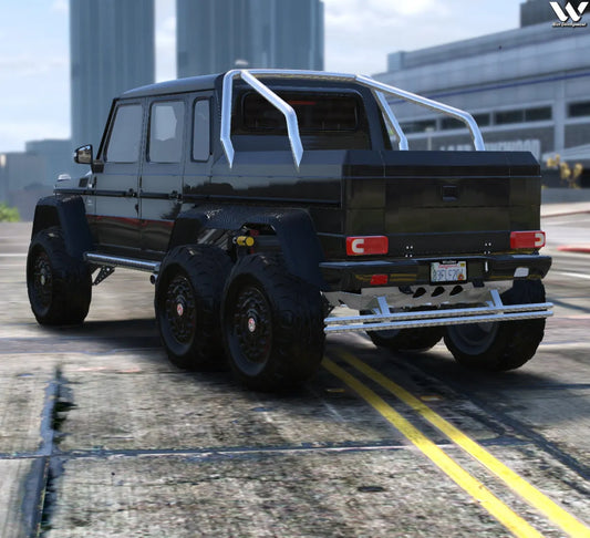 Mercedes AMG 6X6 | Fivem Ready | Debadged | Rambar