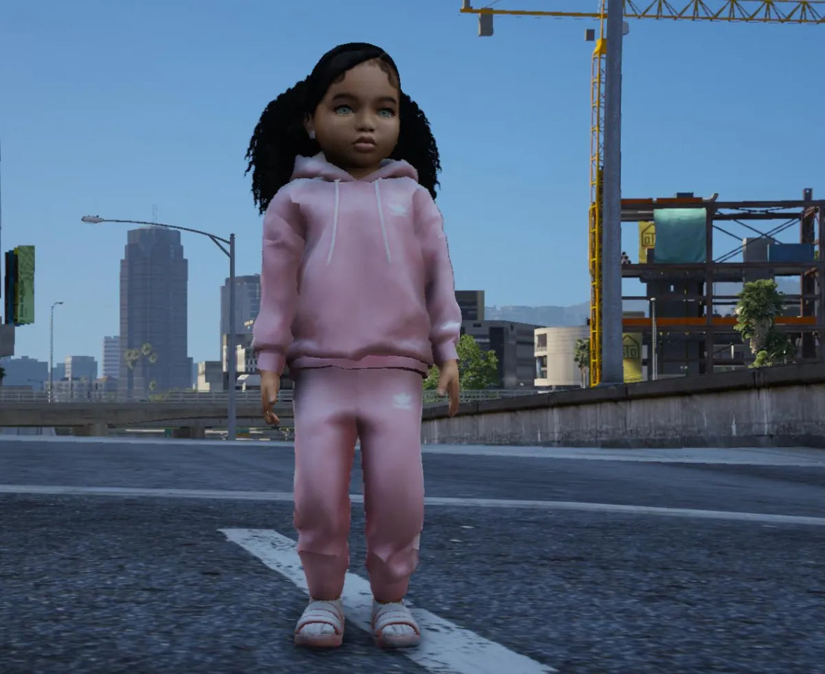 Ped Pack: Black Baby Girls | Fivem Ready l Kid Peds