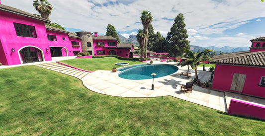 Pink Paradise Mansion | Fivem Ready l MLO | Custom Map