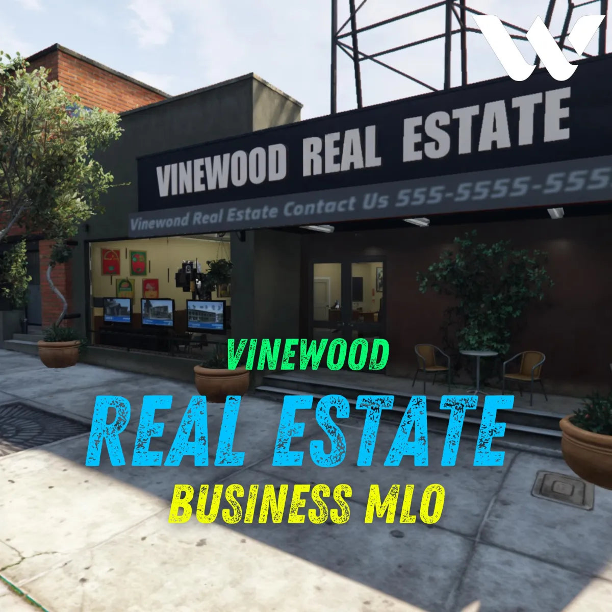 Real Estate Agency | Fivem Ready | MLO l Vinewood | Roleplay