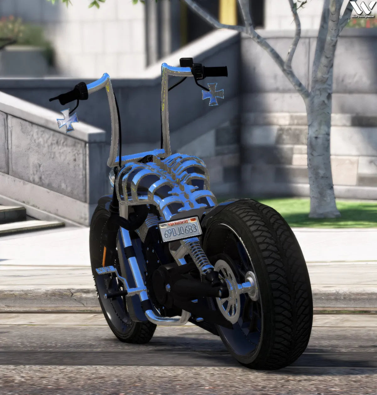 Skull Chopper | Fivem Ready | Lore-Friendly