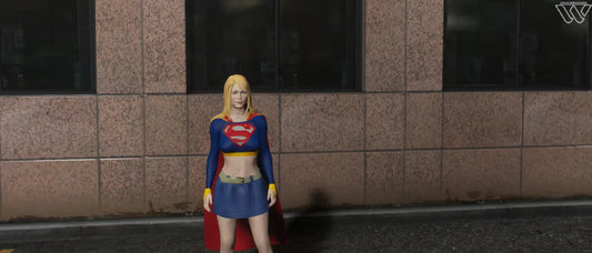 Super Girl Young Justice | Fivem Ready l Movie Ped | Roleplay