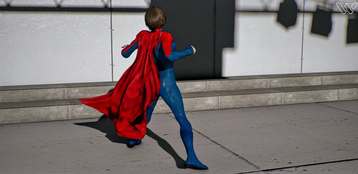 The Flash Super Girl | Fivem Ready l Movie Ped | Roleplay