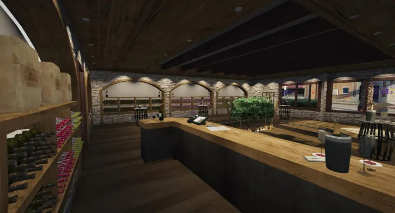 Vine Cafe | MLO l Fivem Ready l Business Store