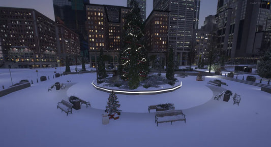 Xmas Legion Square | Fivem Ready | MLO | Christmas Map