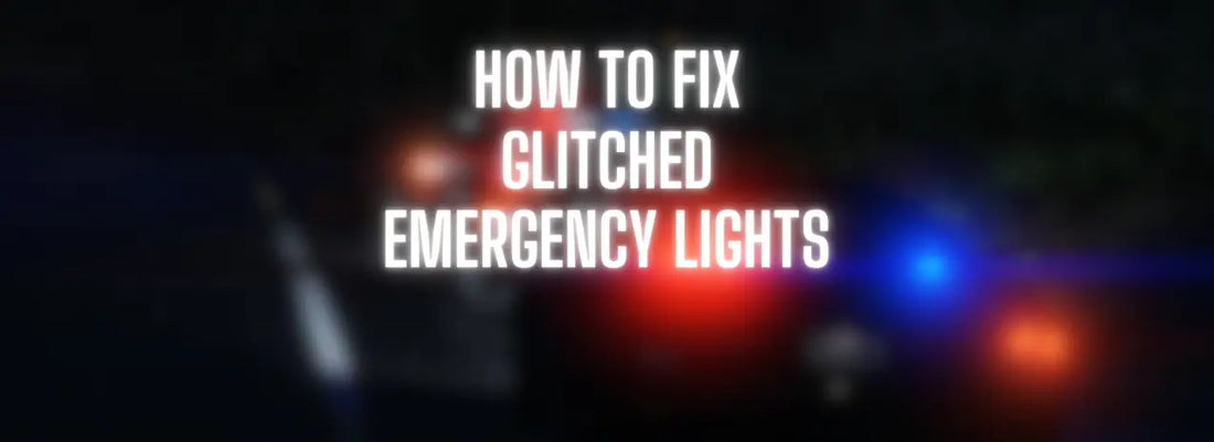 Fix Glitched or Broken Emergency Lights in FiveM
