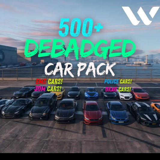 500 + Car Pack | Fivem Ready | Price-Performance Pack