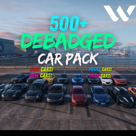 500 + Car Pack | Fivem Ready | Price-Performance Pack