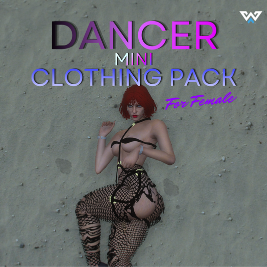 Dancer Mini Clothing Pack  | Fivem Ready | Unbranded | TOS Compliant