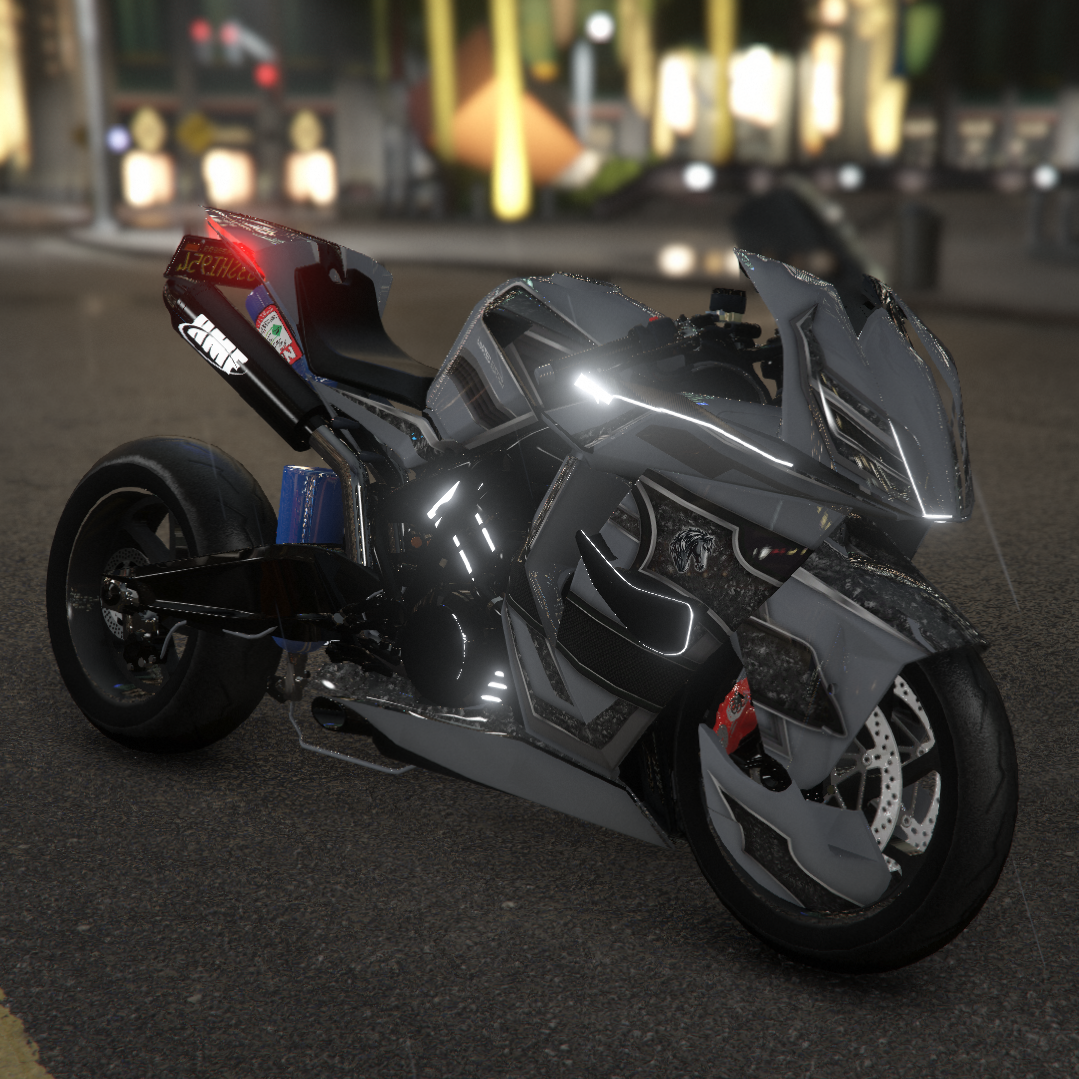 KTM 1190R Pegasus | Fivem Ready | Debadged | Custom Livery | Tuning