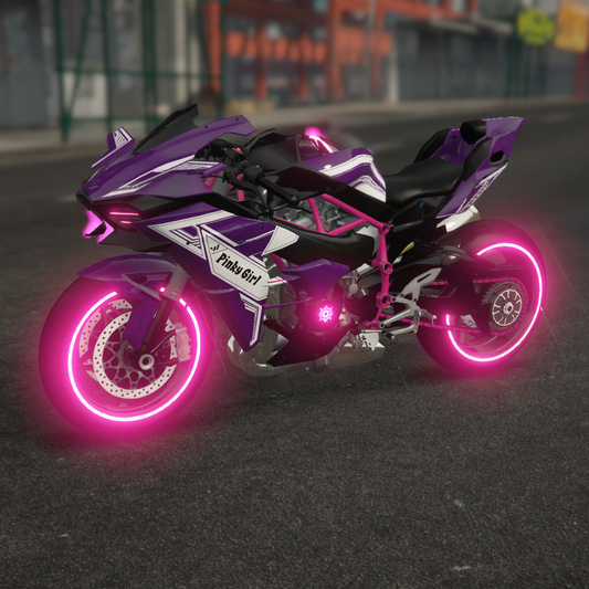 Custom Pinky Girl Bike | Fivem Ready l Debadged | Motorcycle For Girls