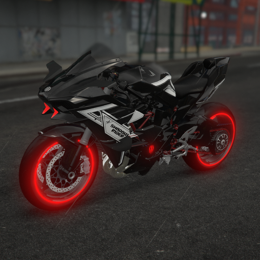 Kawasaki H2R Shadow Rider | Fivem Ready | Debadged | Custom Livery