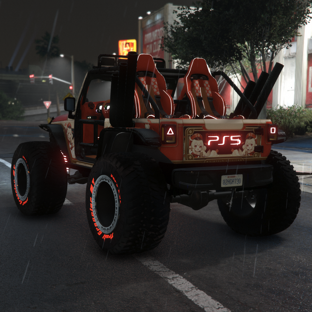 Jeep Trailcat Little Monster | Fivem Ready  |  Custom Livery