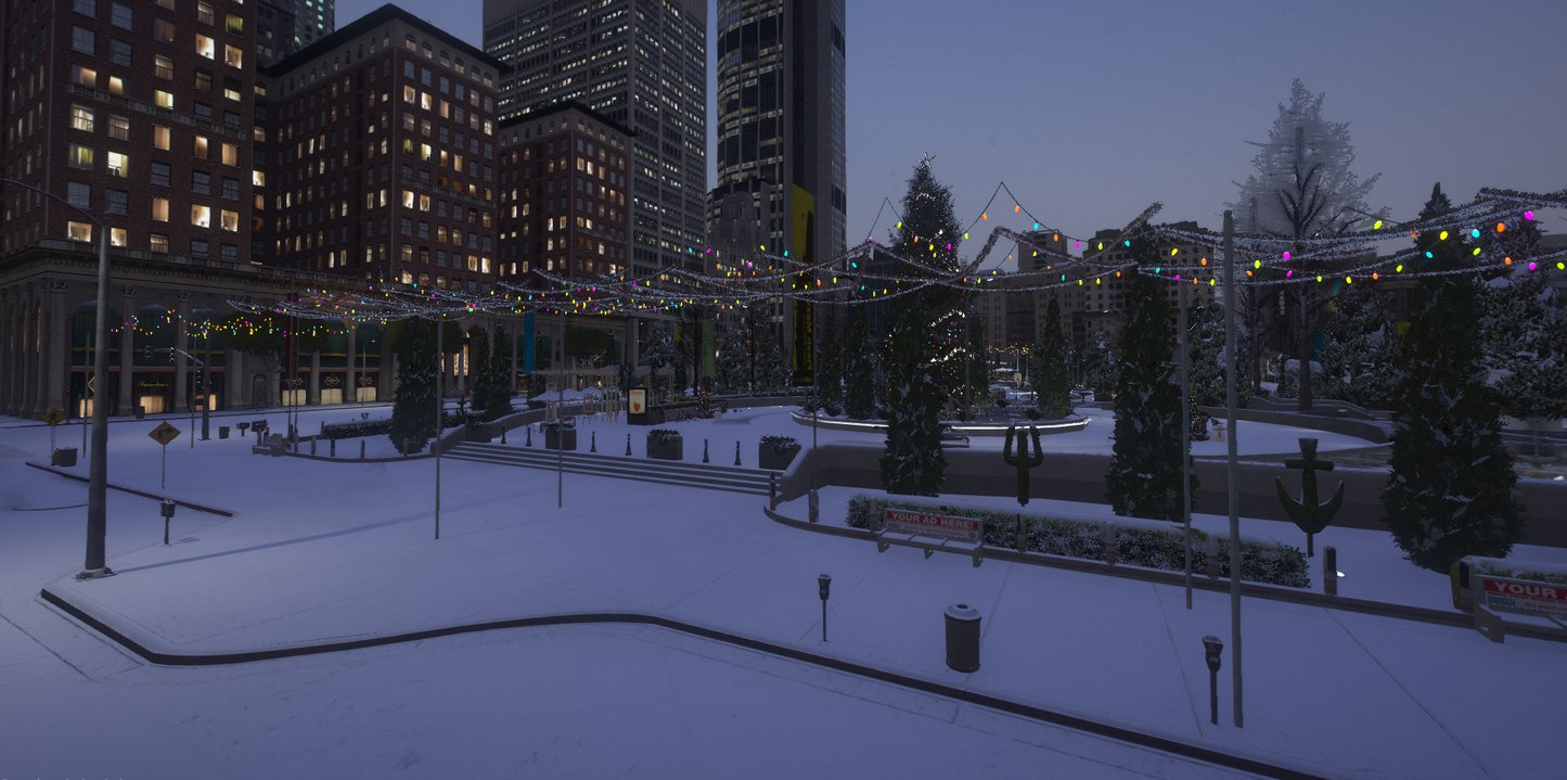 Xmas Legion Square | Fivem Ready | MLO | Christmas Map