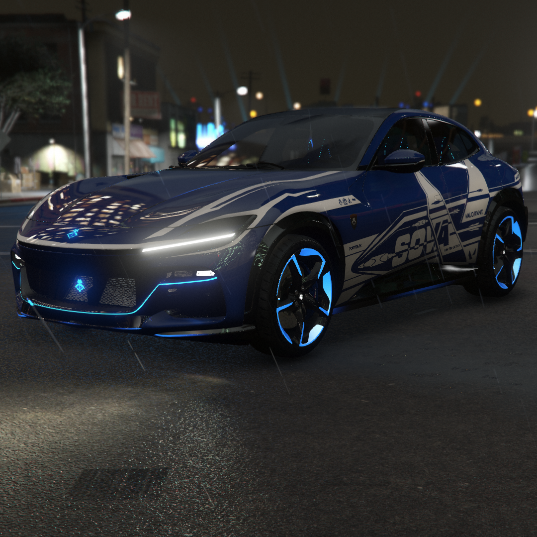 Ferrari Purosangue SOVA | Fivem Ready  | Badged | Custom Livery