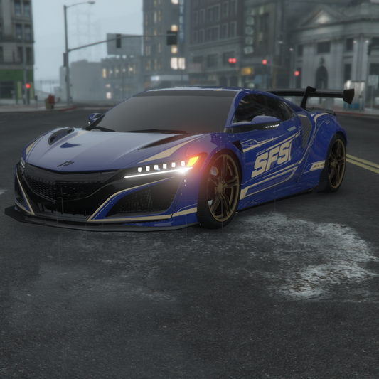 Acura SFS | Fivem Ready  | Debadged | Custom Livery