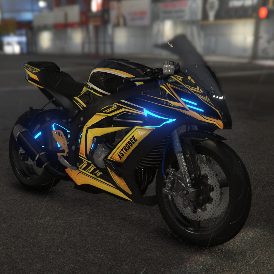 Kawasaki ZX10R Astrobee | Fivem Ready | Debadged | Custom Livery