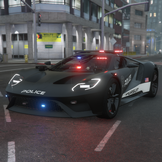 Ford GT Police | Fivem Ready  | Debadged |