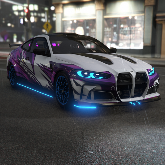 BMW M4 Street Phantom | Fivem Ready  | Debadged | Custom Livery