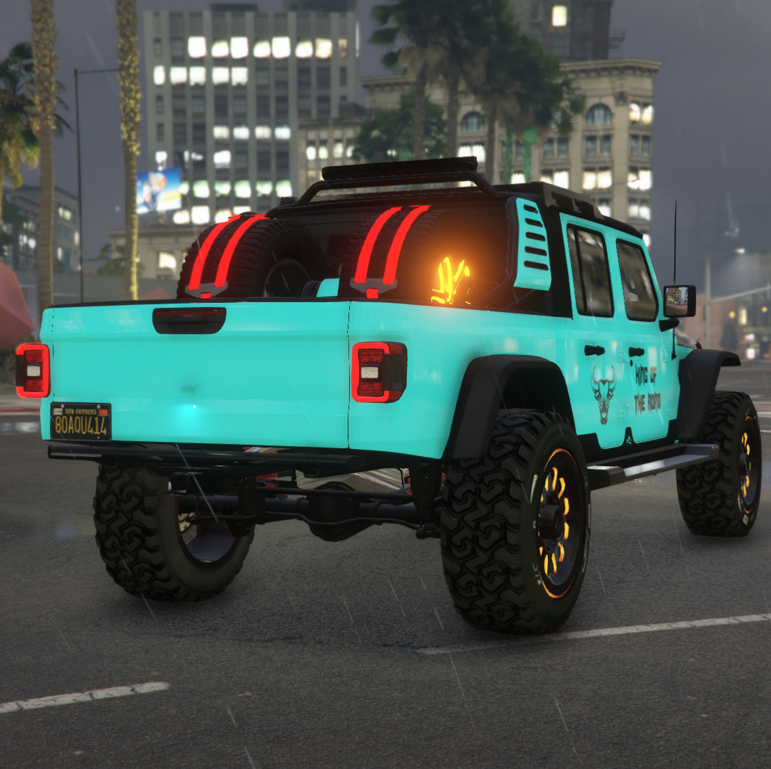 Jeep Glad King Of The Road | Fivem Ready  | Debadged | Custom Livery