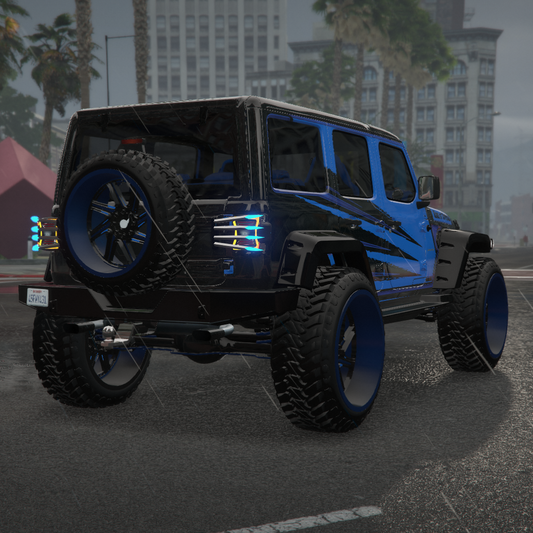 Jeep Sahara King Of Offroad | Fivem Ready  | Debadged | Custom Livery