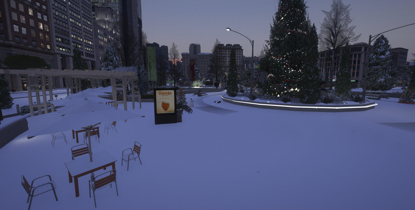 Xmas Legion Square | Fivem Ready | MLO | Christmas Map