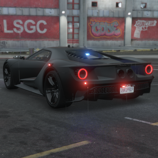 Ford GT Police | Fivem Ready  | Debadged |