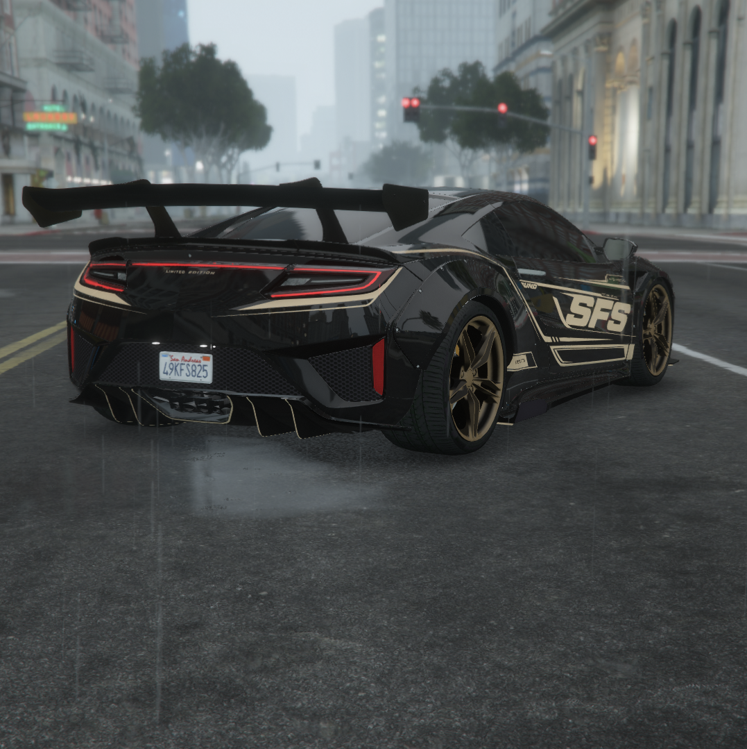 Acura SFS | Fivem Ready  | Debadged | Custom Livery