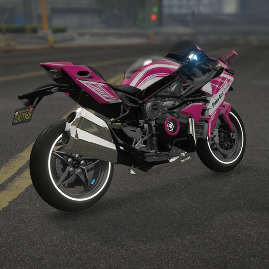 Custom Pinky Girl Bike | Fivem Ready l Debadged | Motorcycle For Girls
