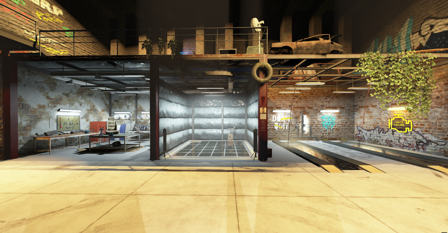 Secret Mechanic | Fivem Ready | MLO | Roleplay |