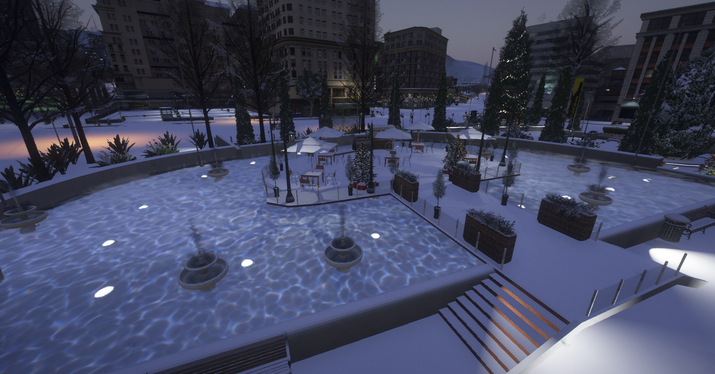Xmas Legion Square | Fivem Ready | MLO | Christmas Map