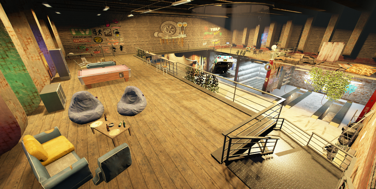 Secret Mechanic | Fivem Ready | MLO | Roleplay |