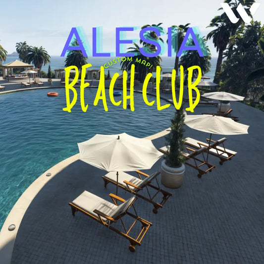 Alesia Beach Club | Fivem Ready l MLO | Roleplay | Custom Map