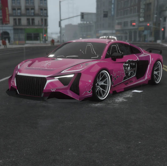 Audi R8 Queen Vibes | Fivem Ready | Debadged | Custom