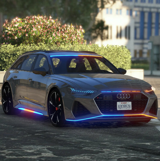 Audi RS6 Unmarked | Fivem Ready | Badged