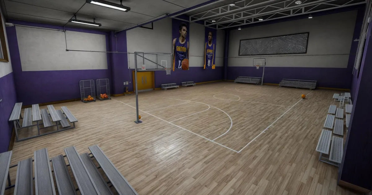Basketball Court & Bunker l Fivem l MLO | Roleplay