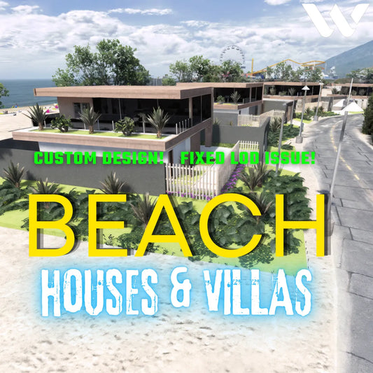 Beach Houses | Fivem Ready | MLO | Custom Ymap