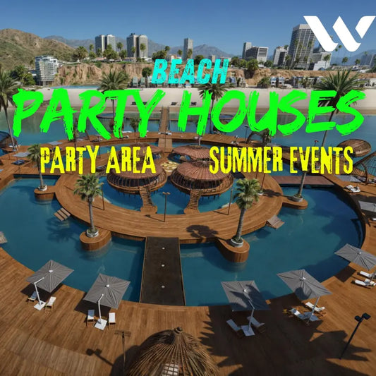 Beach Houses: Party Area | Fivem Ready | MLO l Motel