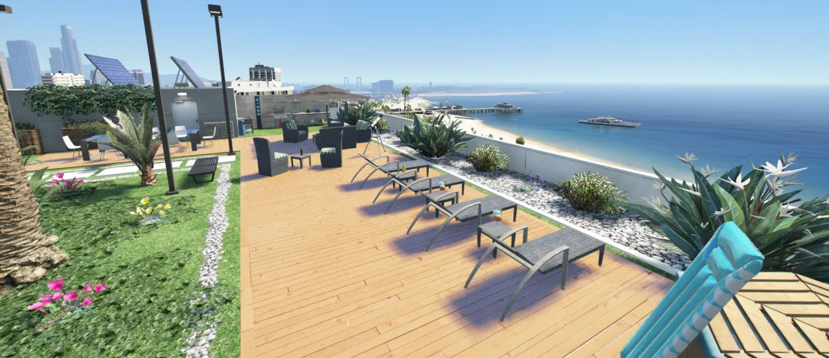 Beach Rooftop Villa | Fivem Ready | MLO