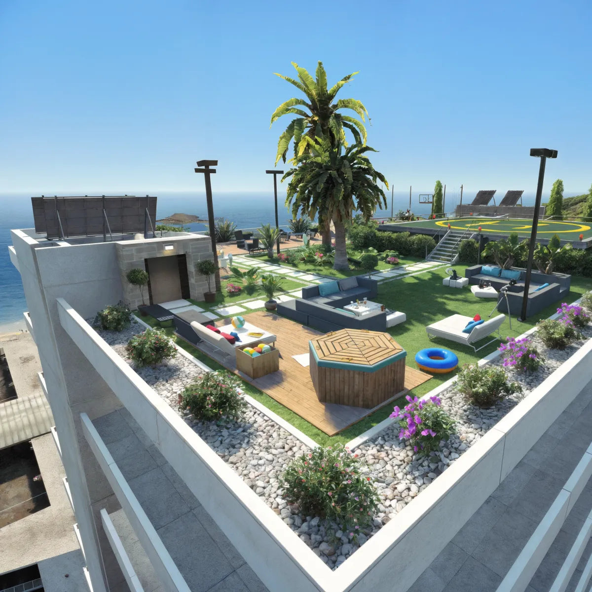 Beach Rooftop Villa | Fivem Ready | MLO