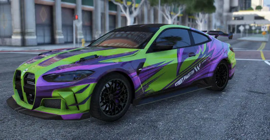 BMW M4 Street Phantom | Fivem Ready | Debadged | Custom Livery