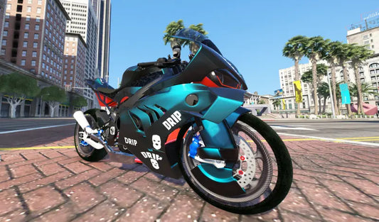 BMW S1000RR Drip | Fivem Ready | Debadged | Custom Livery